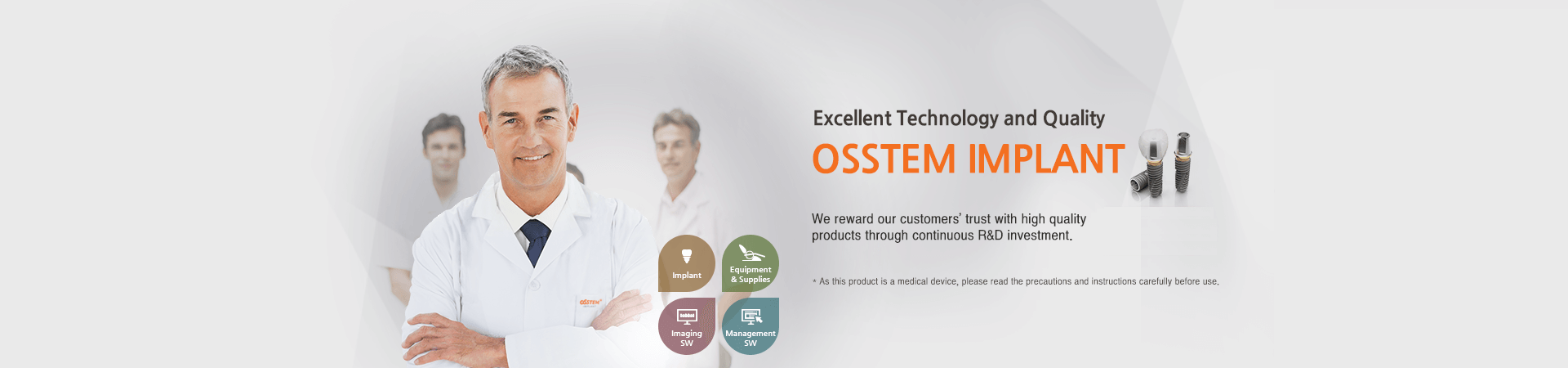Osstem Implant-  Excellent Quality Assurance